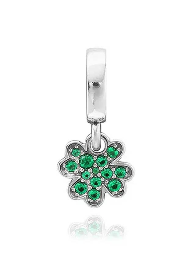 792751C01 Four Leaf Four Leaf Clover Pendant and Dangle Silver Charm - PANDORA - BALAAN 2