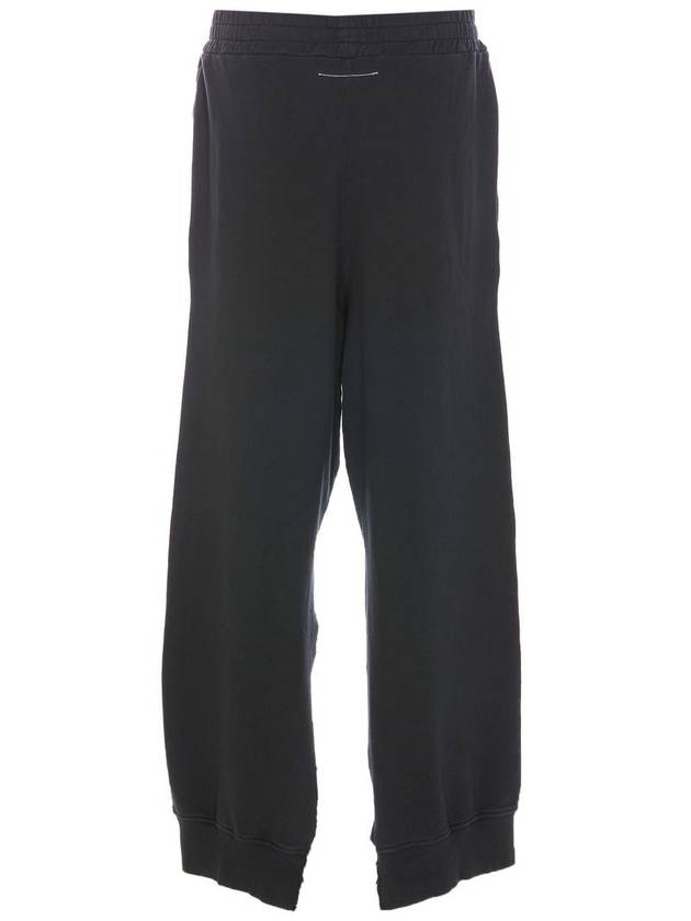 Mm6 Maison Margiela Black Cotton Pants - MAISON MARGIELA - BALAAN 2