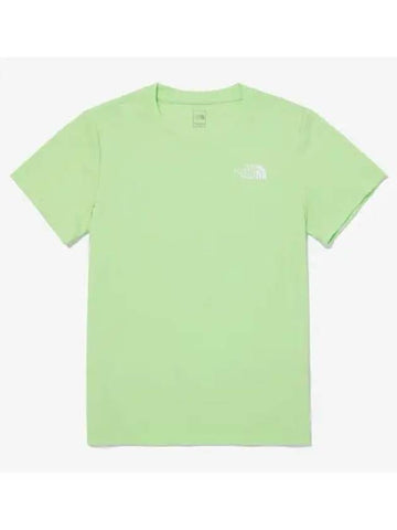 The North Face KIDS Recovery Short Sleeve Round Tee NT7UQ03W LGR - THE NORTH FACE - BALAAN 1