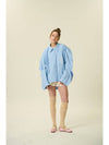 24 Women's Veronica Loose Shirt_Sora - VIBEREEN - BALAAN 8