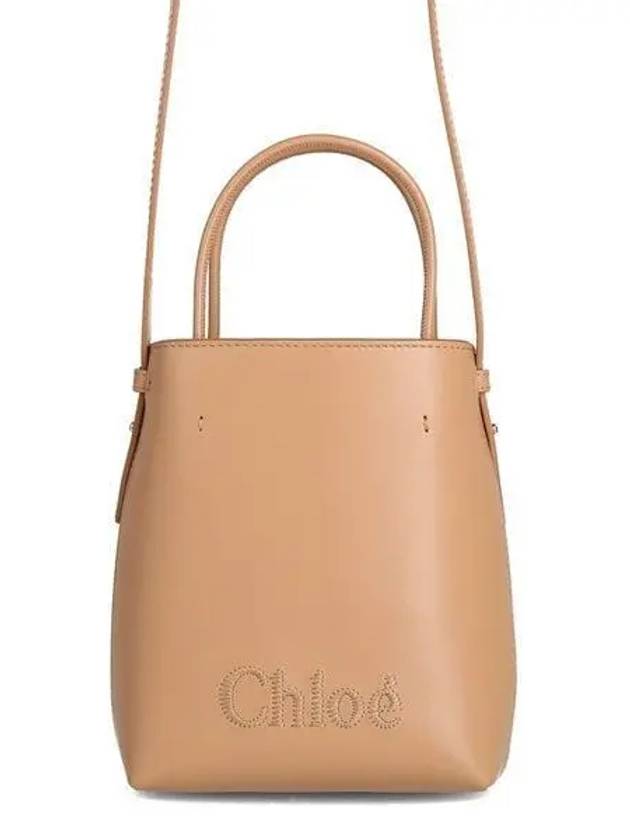 Sense Micro Calfskin Tote Bag Light Tan - CHLOE - BALAAN 2