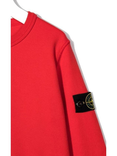 8 year old size red round wappen sweatshirt 751661340 - STONE ISLAND - BALAAN 2