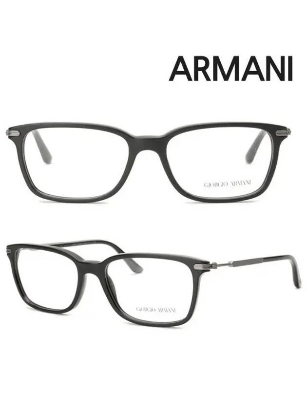 Armani glasses frame AR7030 5001 horn rim black - GIORGIO ARMANI - BALAAN 4