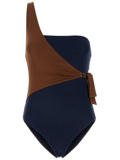 Lycra one piece swimsuit blue - FENDI - BALAAN 2