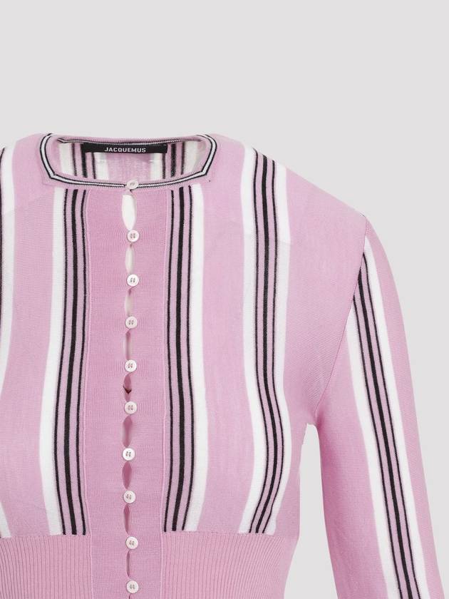 Spiaggia Cardigan Pink - JACQUEMUS - BALAAN 4