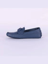 Men's Interlocking G Driving Shoes Blue - GUCCI - BALAAN 4