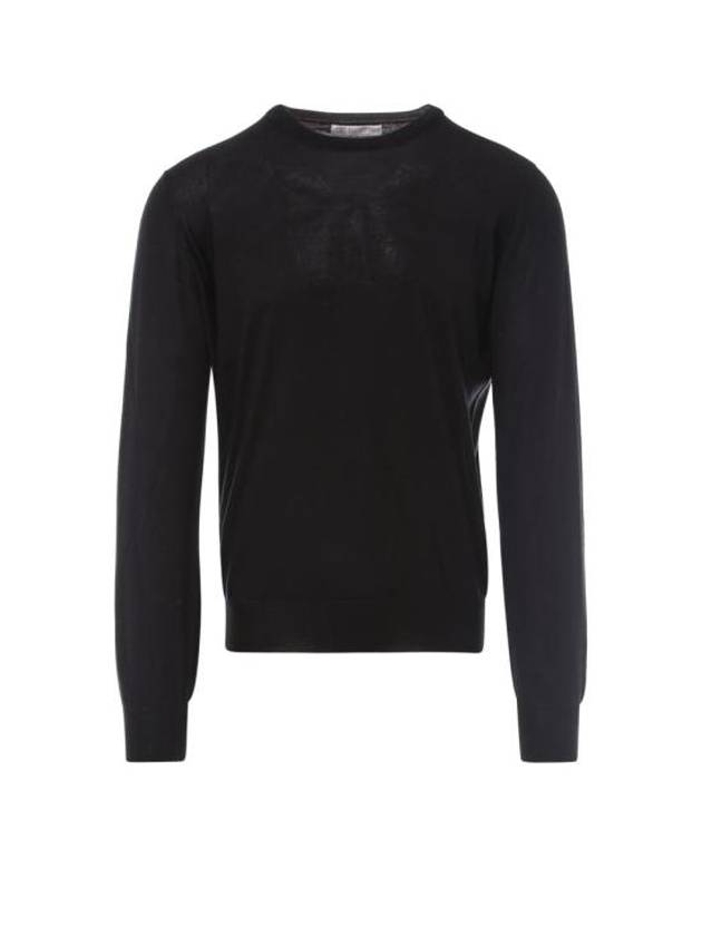 Cashmere Silk Knit Top Black - BRUNELLO CUCINELLI - BALAAN 2