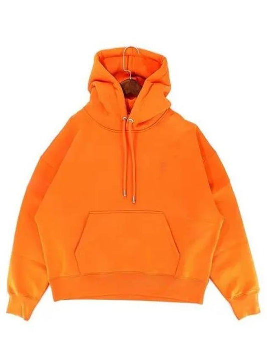 Mini Heart Logo Hoodie Orange - AMI - BALAAN 2