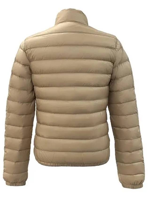 Lans High Neck Zip-Up Padding Beige - MONCLER - BALAAN 3