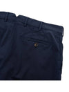 Tapered Chino Cotton Straight Pants Navy - BRUNELLO CUCINELLI - BALAAN 8