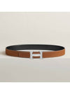 5382 32mm silver glossy men s belt black gold H073967CA AA H064544CK 05 - HERMES - BALAAN 2