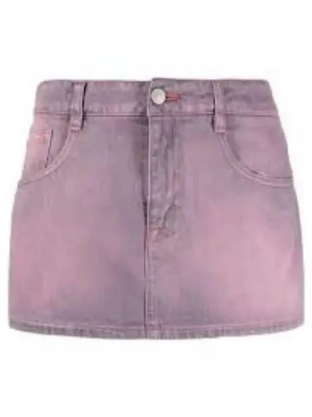 Cotton Short H-Line Skirt Pink - MAISON MARGIELA - BALAAN 2