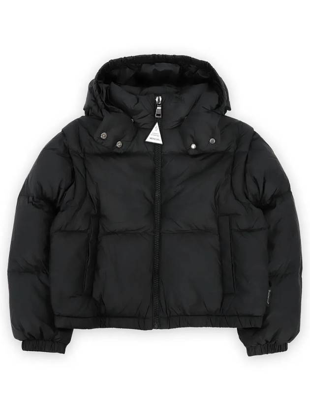 Kids VANYA Hooded Padded Jacket Black 1A00004 595FE 999 8 10A - MONCLER - BALAAN 3