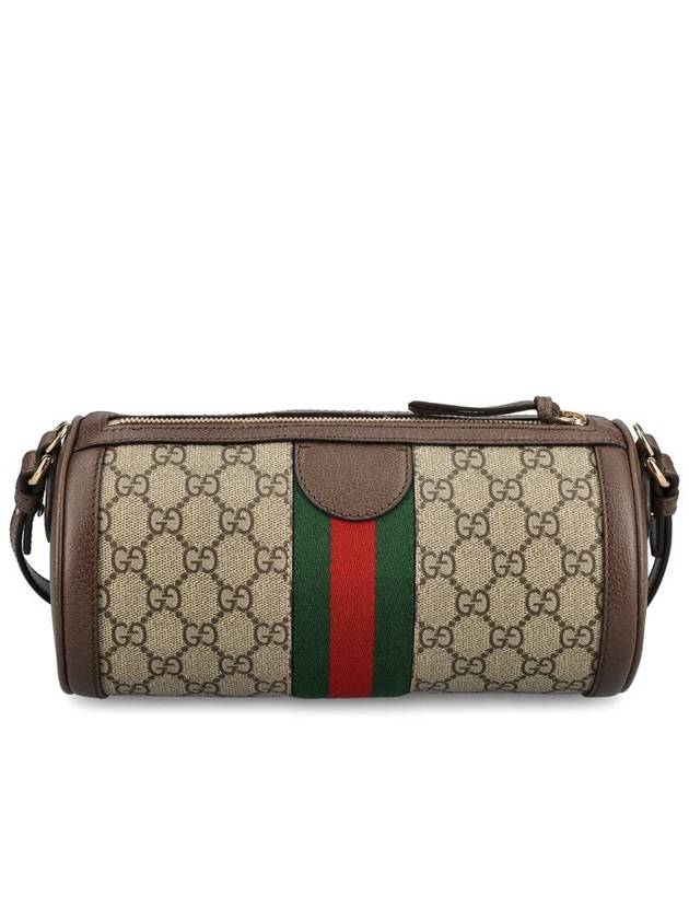 Ophidia Small Shoulder Bag Beige Ebony - GUCCI - BALAAN 3