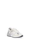 Mesh and Suede Leather Dad-Star Sneakers White Beige - GOLDEN GOOSE - BALAAN 3