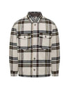 Men's Check Jacket Beige - ISABEL MARANT - BALAAN 2