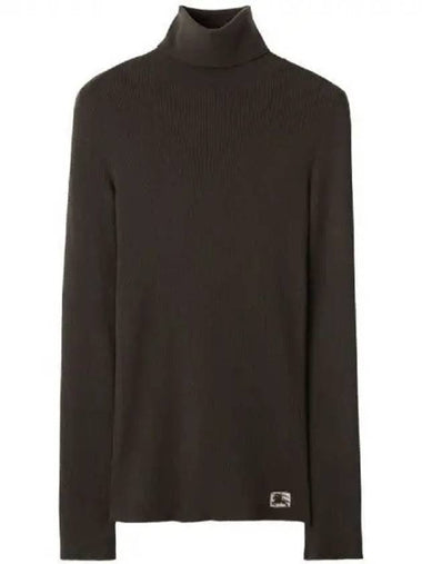 EKD logo patch turtleneck knit 271661 - BURBERRY - BALAAN 1