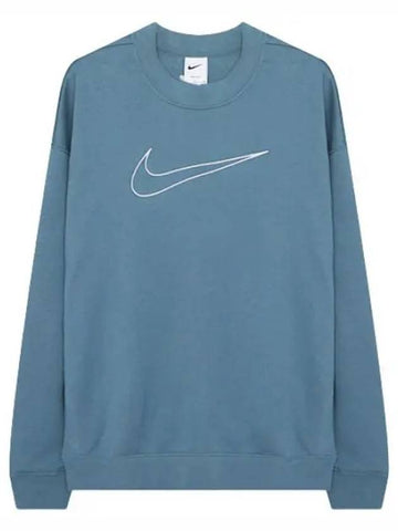 Women s Dry Fit Graphic Essentials French Terry Crew - NIKE - BALAAN 1