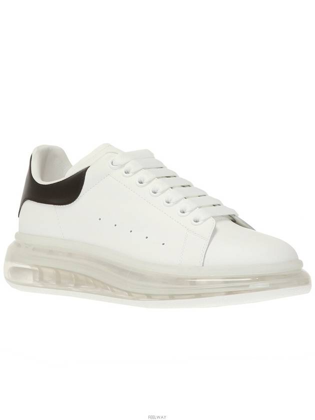 Air Oversole Low Top Sneakers Black White - ALEXANDER MCQUEEN - BALAAN 4