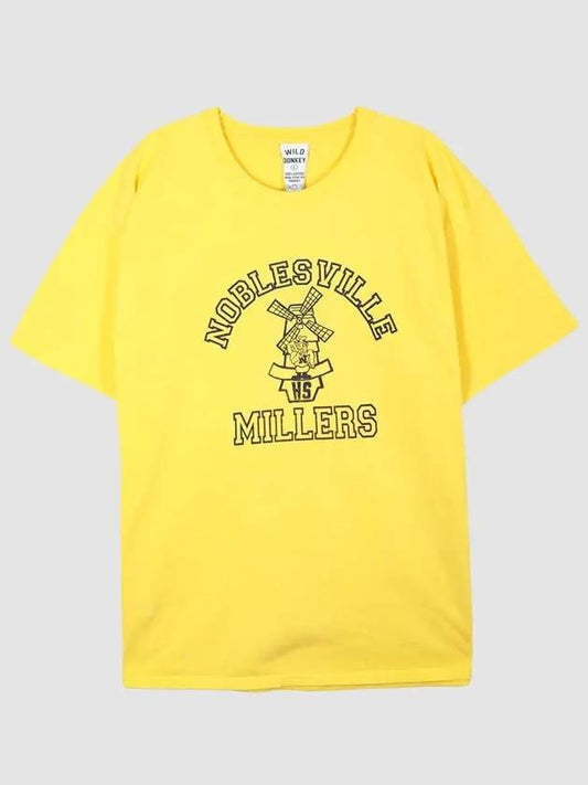 Noblesville Short Sleeve T-Shirt Yellow - WILD DONKEY - BALAAN 2