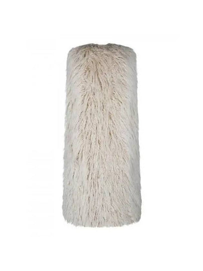 Women s Coat Fake Fur Sleeveless BF1SA206XF980FC - BALMAIN - BALAAN 2