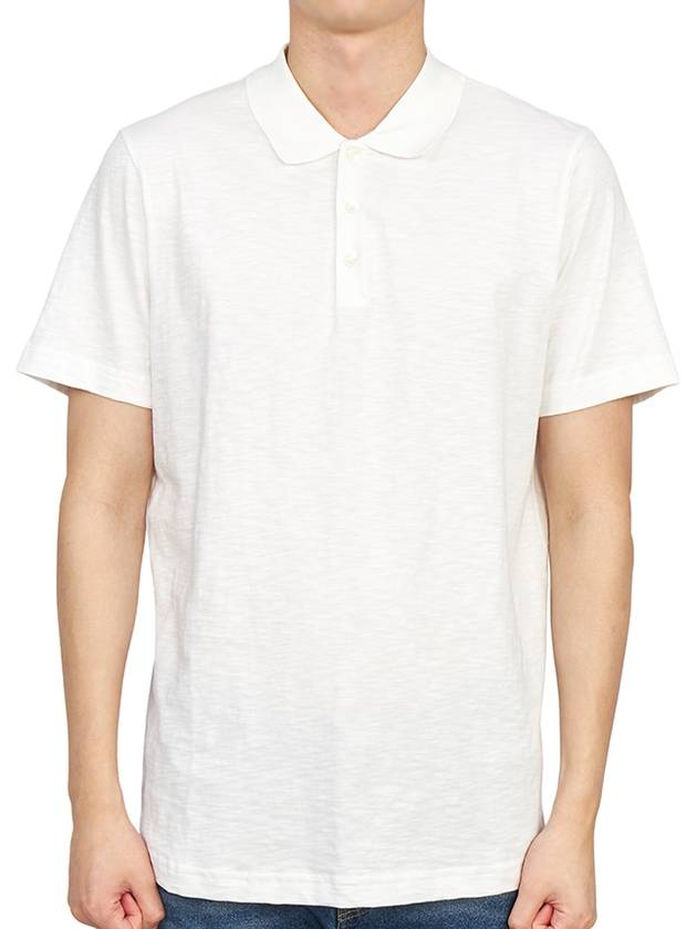 Bronn Cotton Short Sleeve Polo Shirt White - THEORY - BALAAN 2