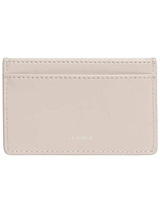 Slim Pocket Mini Coin Transportation Card Wallet Warm Gray - LE MASQUE - BALAAN 7