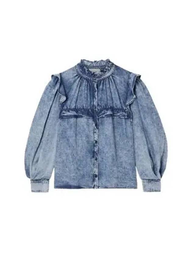 Idety Blouse Blue - ISABEL MARANT - BALAAN 2