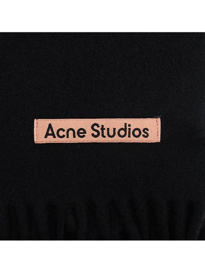 Skinny Muffler Shawl Scarf Black CA0218 900 - ACNE STUDIOS - BALAAN 2