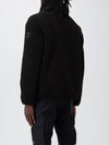 Men's Sagrek Shearling Fleece Zip-Up Jacket Black - MOOSE KNUCKLES - BALAAN 6