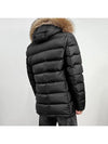 Men's Cluny Hooded Fur Short Padding Black - MONCLER - BALAAN 4