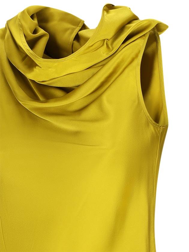 STRETCH SILK SATIN HOODED TOP - PINKO - BALAAN 3