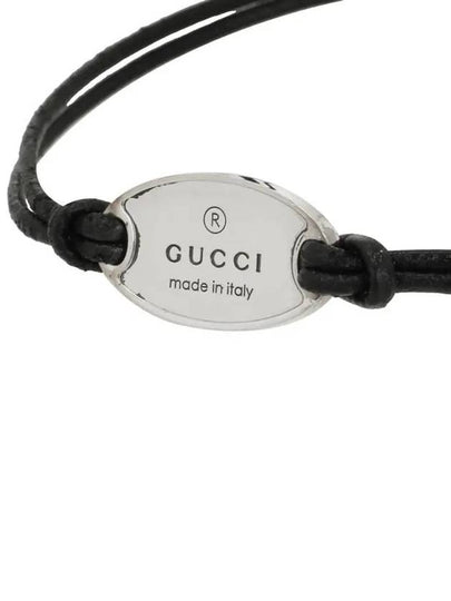 Tag Trademark Cord Bracelet YBA797194001 797194 - GUCCI - BALAAN 2