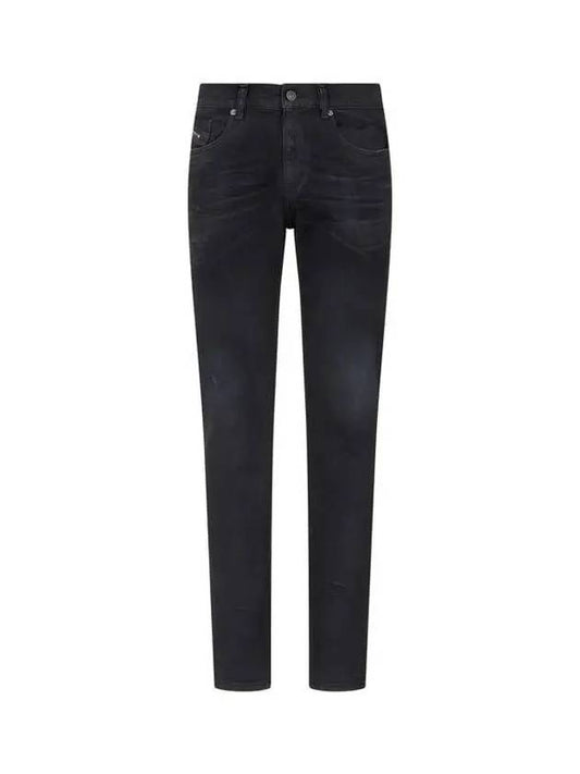 Men s Slim Fit Damage Easy Jeans 2019 D STRUKT Black - DIESEL - BALAAN 1