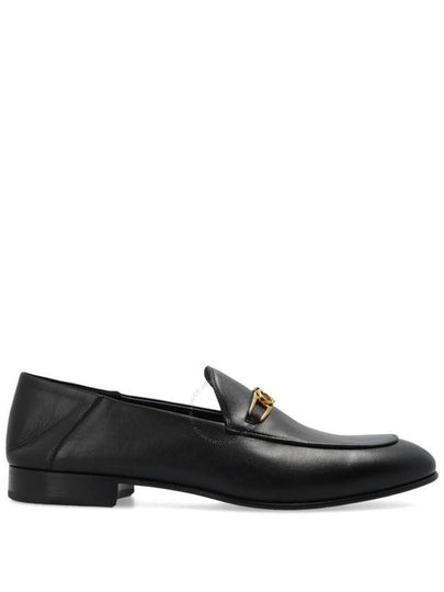 Gancini Ornament Moccasin Loafers Black - SALVATORE FERRAGAMO - BALAAN 2