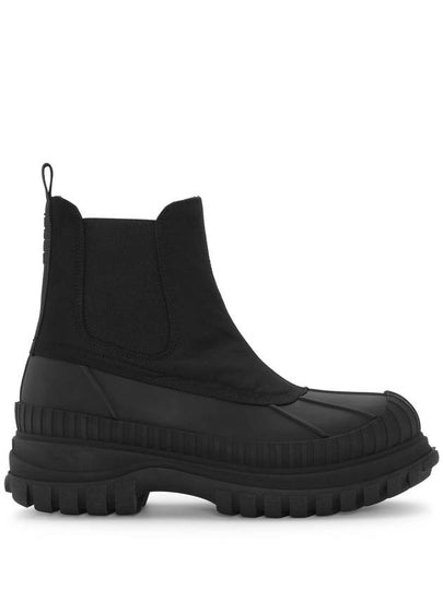 Outdoor Chelsea Boots Black - GANNI - BALAAN 2