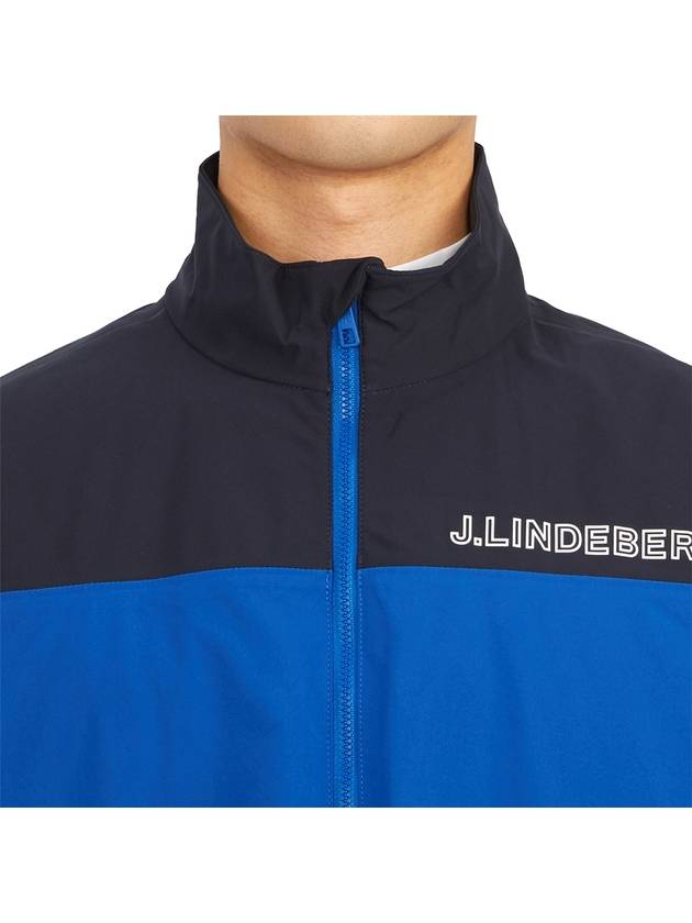 Men's Bridge Lane Zip-up Jacket Blue - J.LINDEBERG - BALAAN 8