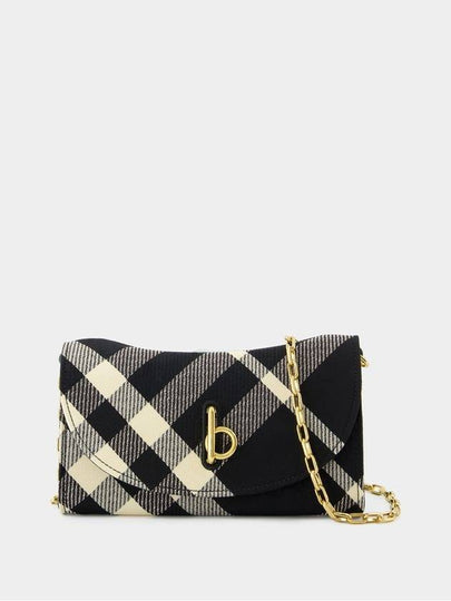 Rocking Horse Chain Strap Cross Bag Black - BURBERRY - BALAAN 2