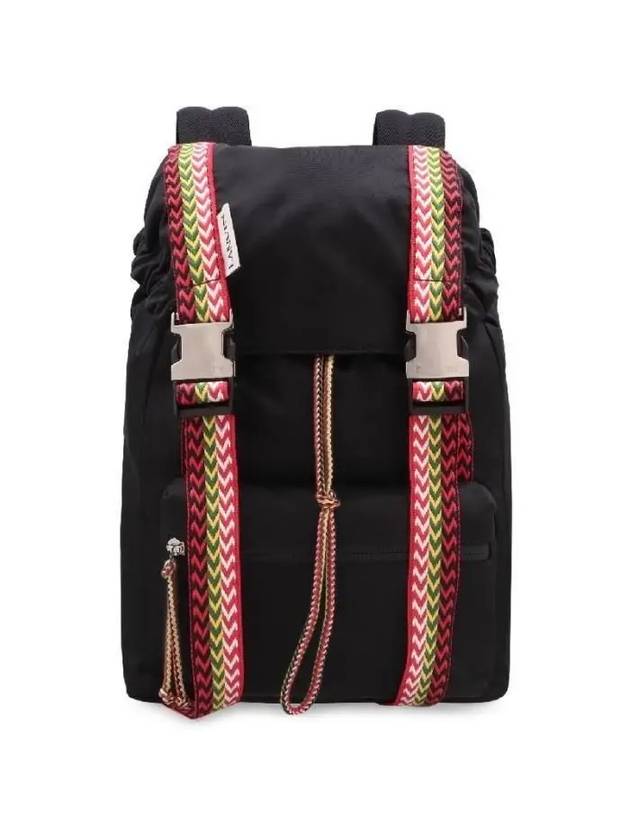 Nano Curb Backpack Black - LANVIN - BALAAN 2