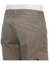 Wappen Cargo Bermuda Shorts Dove Grey - STONE ISLAND - BALAAN 9