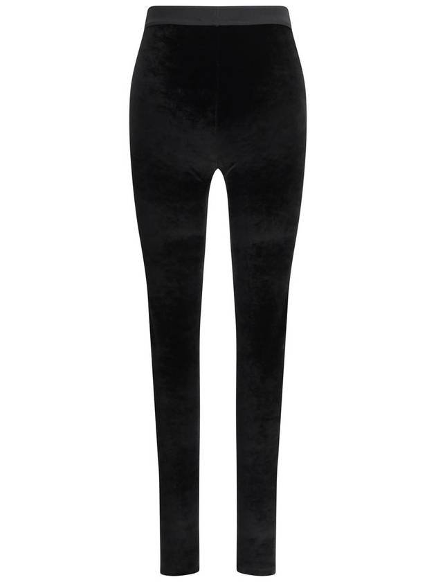 Stretch Velvet Signature Leggings PAJ121 JEX065LB999 B0011027224 - TOM FORD - BALAAN 3