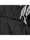 Stanford EKD Print Hooded Jacket Black - BURBERRY - BALAAN 5
