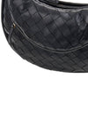 Intrecciato Gemelli Small Shoulder Bag Black - BOTTEGA VENETA - BALAAN 8