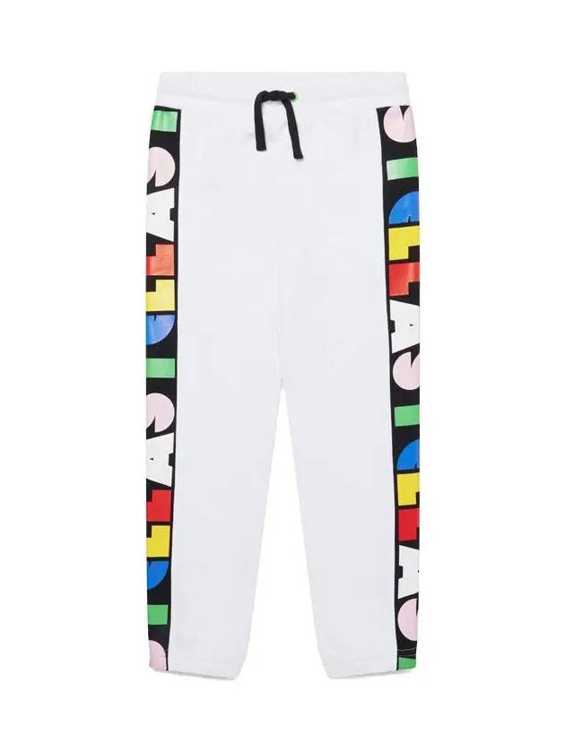 Kids Logo Tape Jogger Pants 603457 SRJ21 9000 - STELLA MCCARTNEY - BALAAN 2