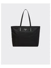 Re Nylon Tote Bag Black - PRADA - BALAAN 2