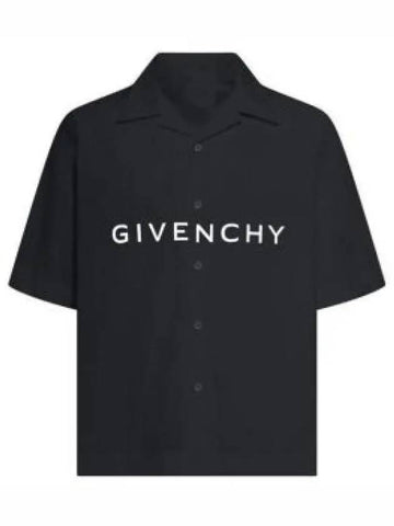 Boxy Shirt BM60T51YC8 001 - GIVENCHY - BALAAN 1