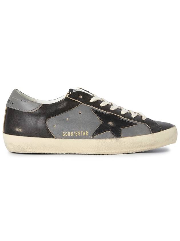 Superstar Low Top Sneakers Black Grey - GOLDEN GOOSE - BALAAN 6