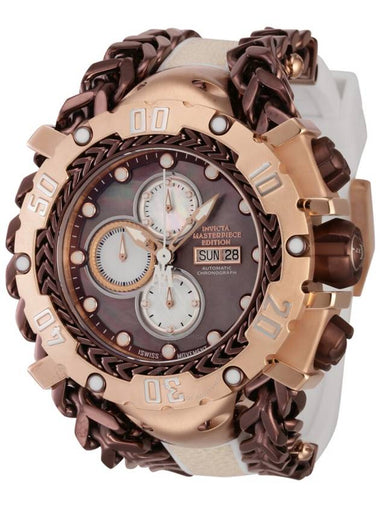 Invicta Masterpiece Chronograph Automatic Brown Dial Men's Watch 44573 - INVICTA - BALAAN 1