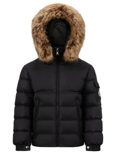 Kids New Byronf Hooded Down Padding Black - MONCLER - BALAAN 1