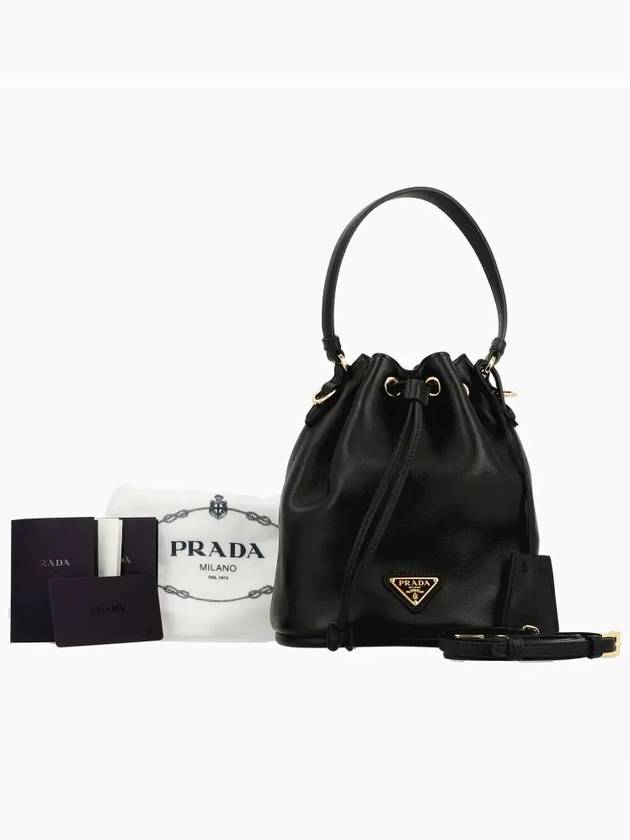 Re-Edition 1978 Re-Nylon Mini Bucket Bag Black - PRADA - BALAAN 4